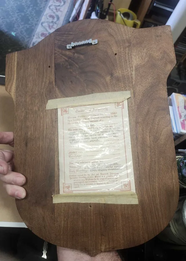 Penney Family Coat of Arms Plaque image indicator(2)