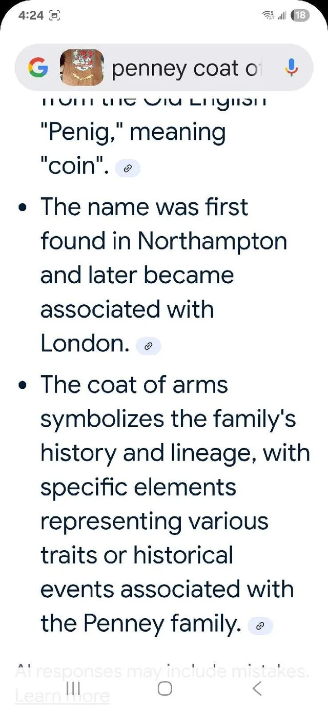 Penney Family Coat of Arms Plaque image indicator(5)