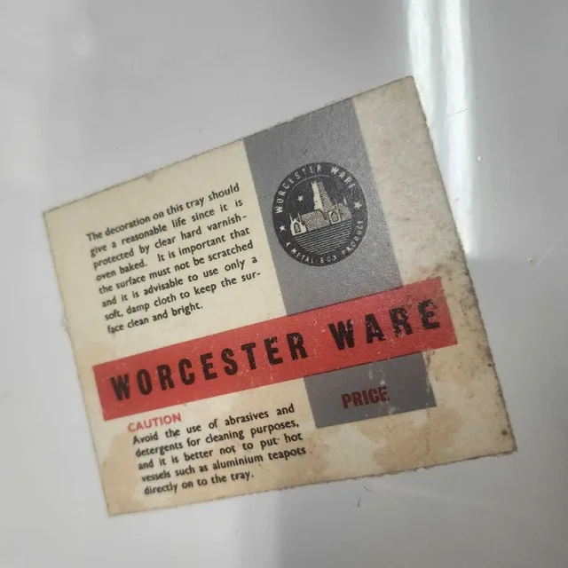 Worcester Ware Tray image indicator(3)