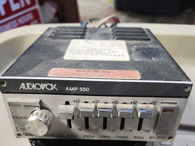 Audiovox AMP 550