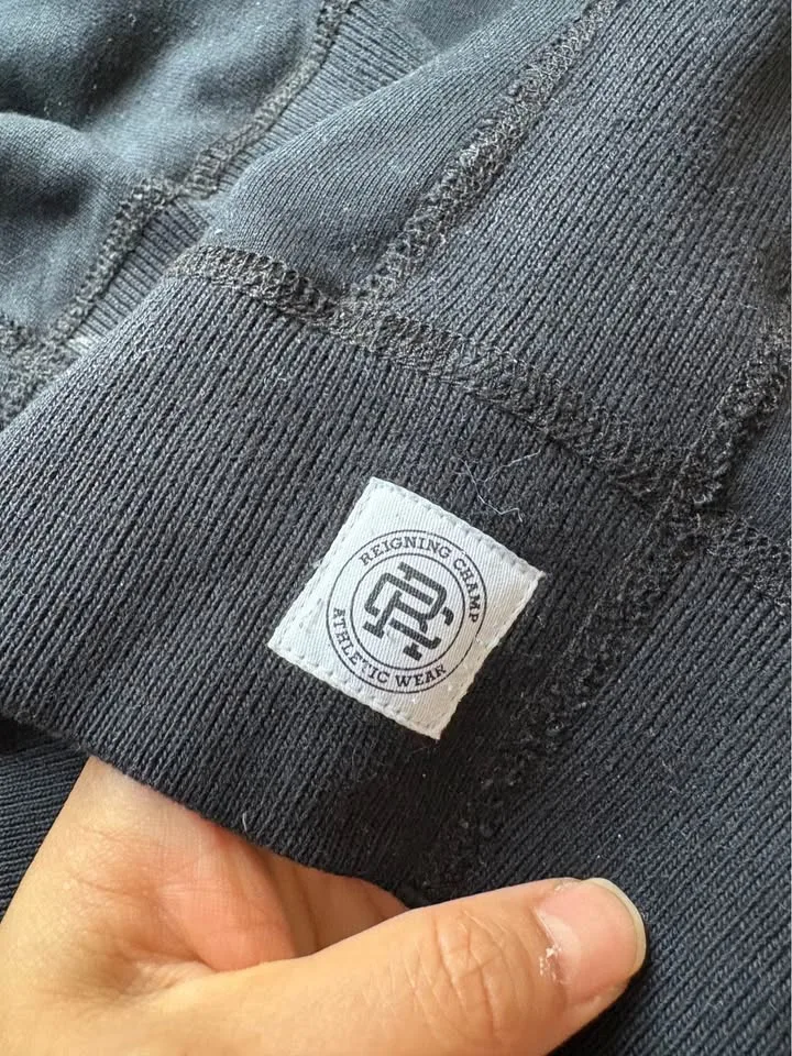 Black Reigning Champ Sweater image indicator(3)