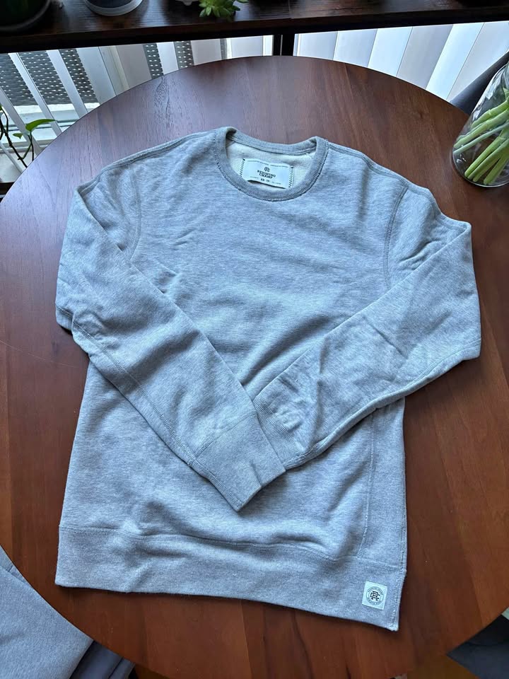 Grey Reigning Champ Sweater