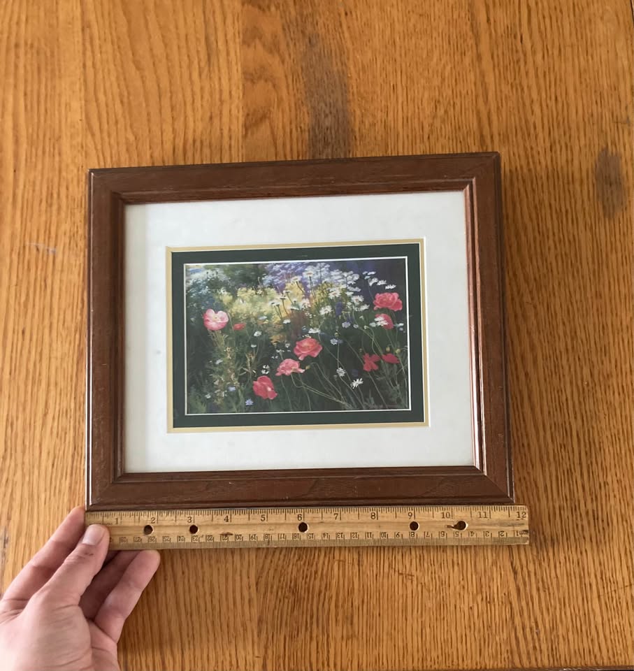 Framed flower portrait - photo 5
