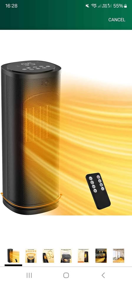 Electric space Heater