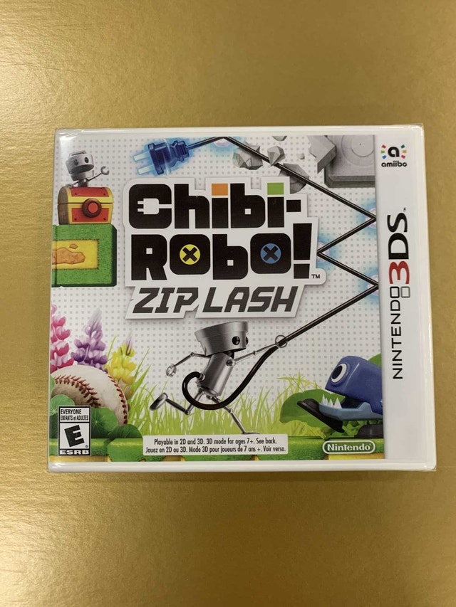 NEW Sealed - 3DS Chibi Robo Zip Lash