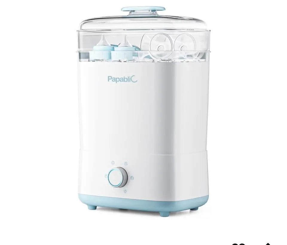 Papablic bottle sterilizer and dryer: holds 10 bottles image indicator(3)