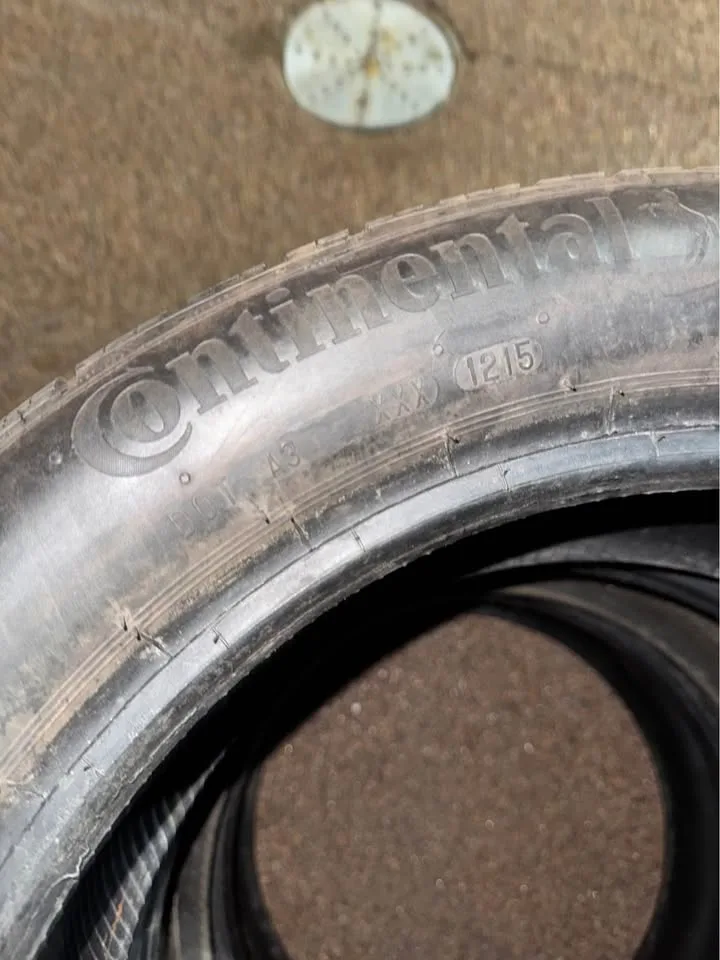 3 Continental All Season Tires *215/50/17* *Aged* DOT *1215* image indicator(3)