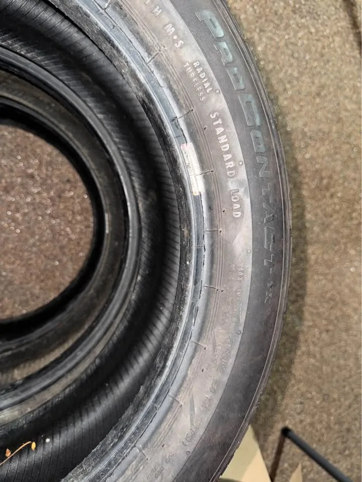 3 Continental All Season Tires *215/50/17* *Aged* DOT *1215* image indicator(4)