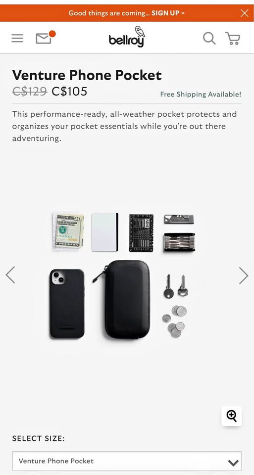 Bellroy Elements Wallet