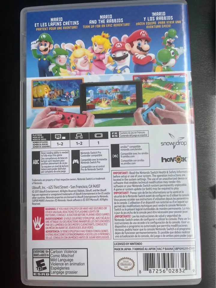 Mario Rabbids Kingdom Battle - Nintendo Switch image indicator(2)