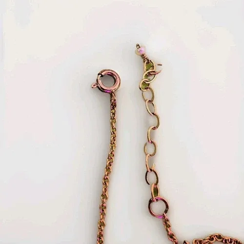 Gold & Pearl anklet 14k gold filled image indicator(3)