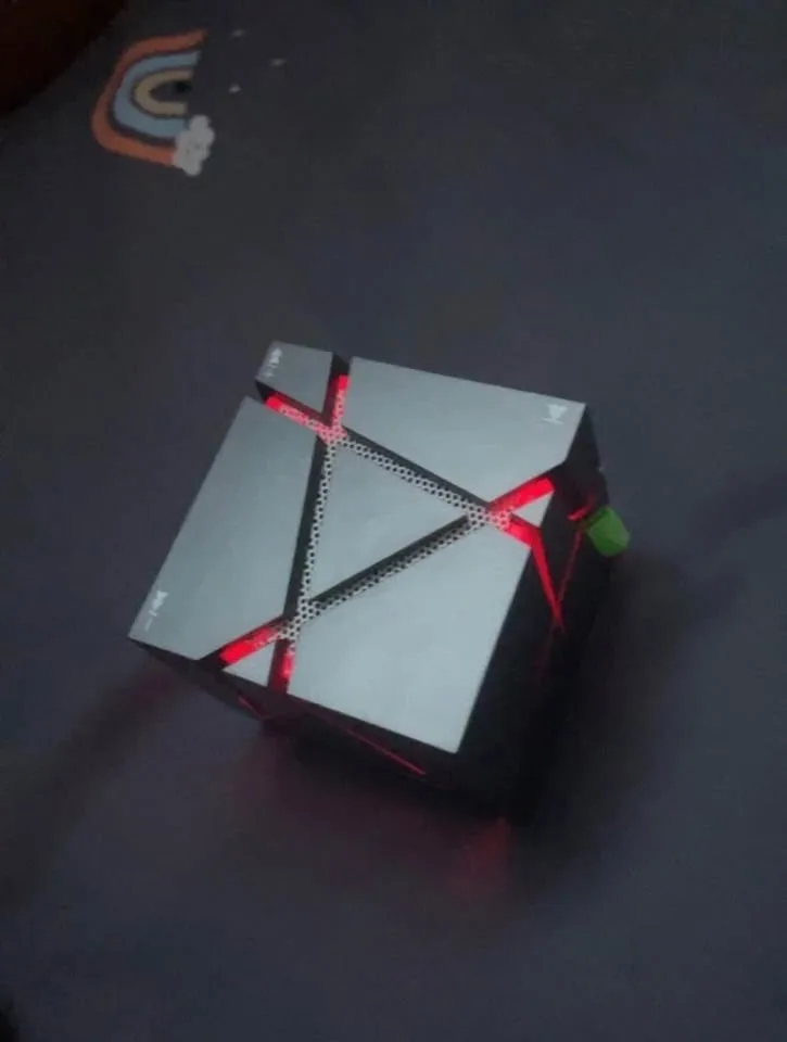 RGB cube speaker, moodlight + speaker bass image indicator(4)