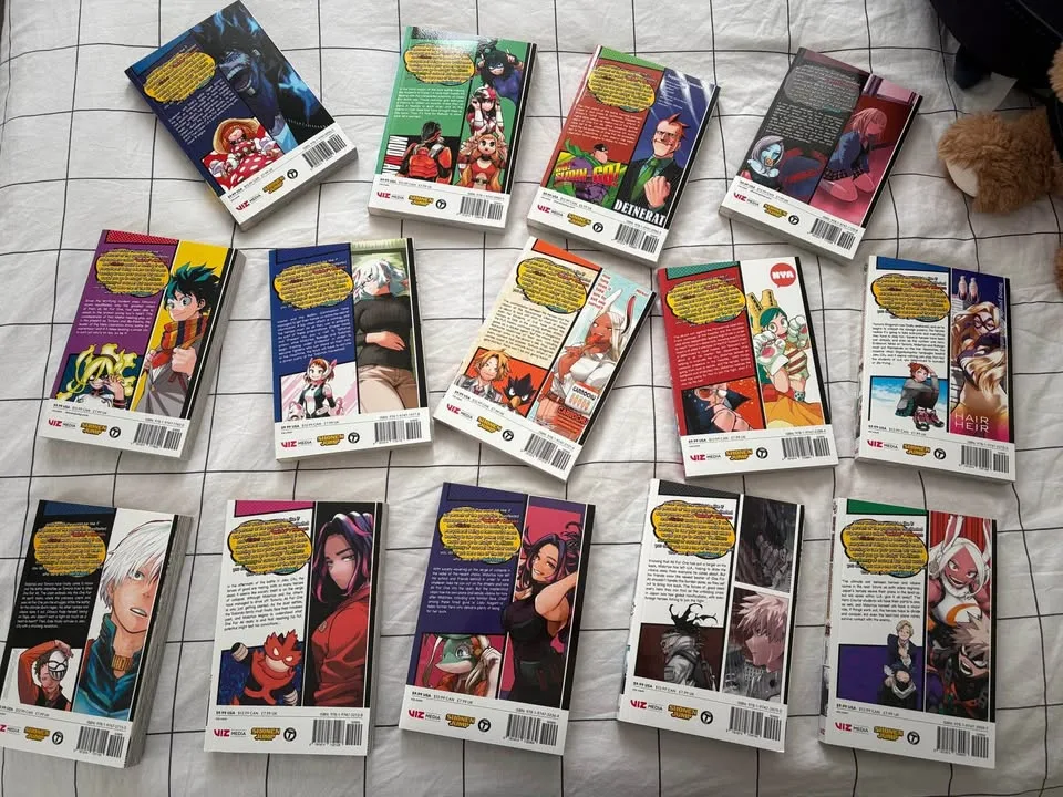 My Hero Academia Vol 21-33 & Vol 35 image indicator(3)