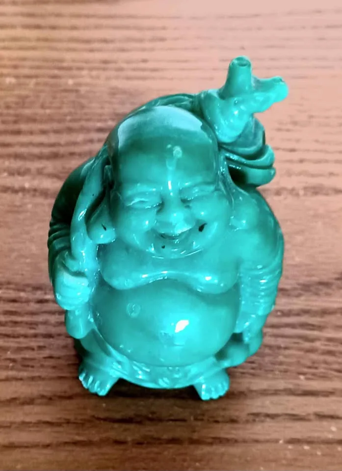 Chinese Hand Carved Happy Buddha image indicator(5)