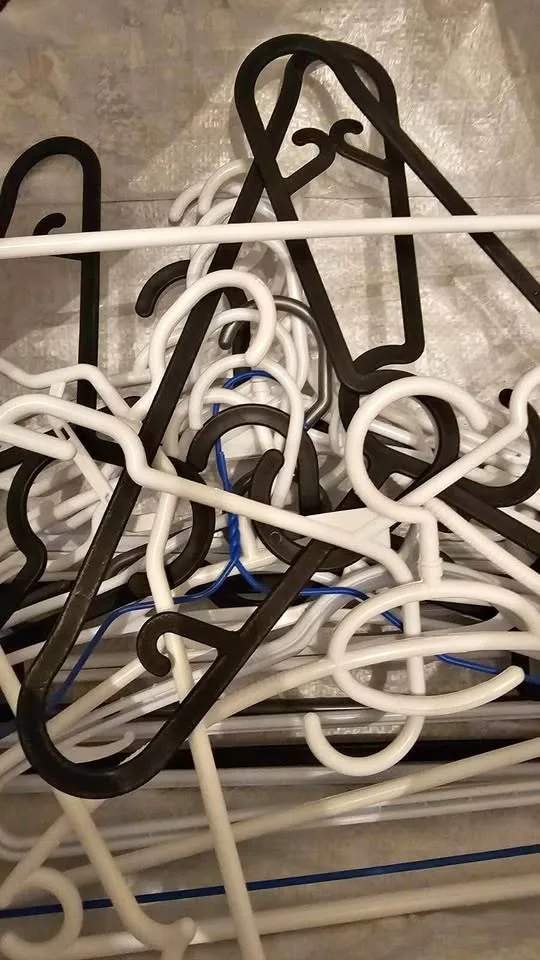 Set of assorted hangers 🥕