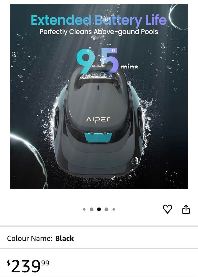 AIPER Scuba SE Cordless Pool Cleaner - photo 2