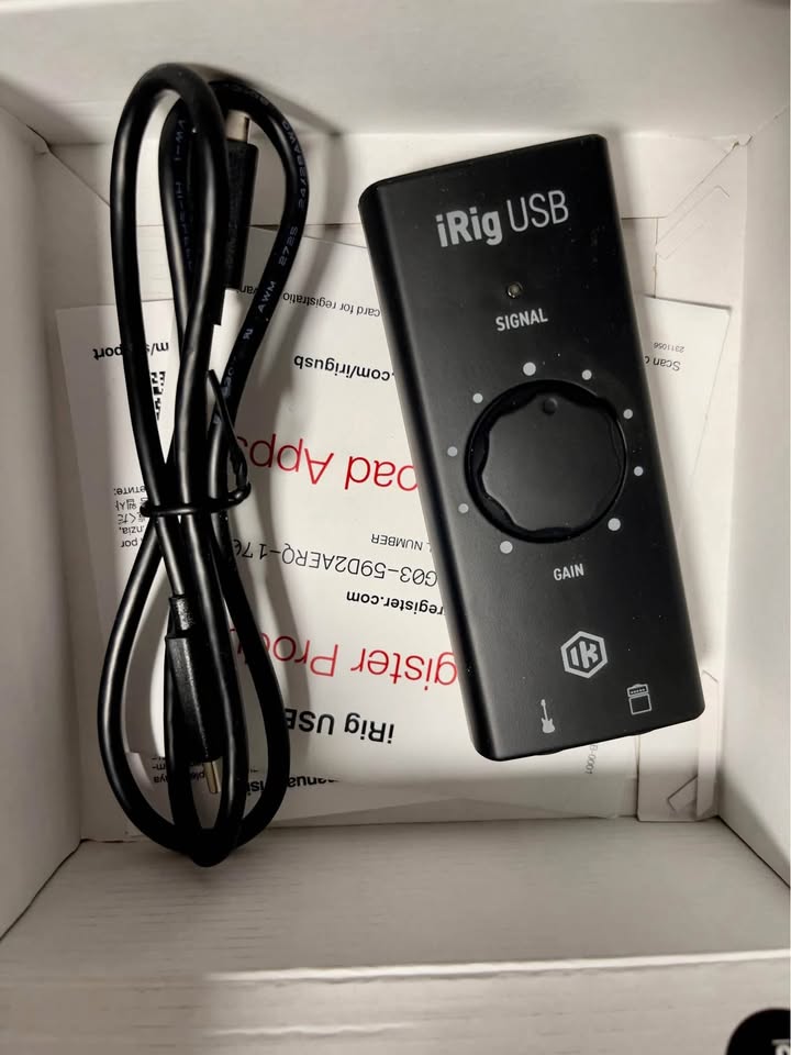 IK Multimedia iRig USB Guitar Audio Interface - photo 2