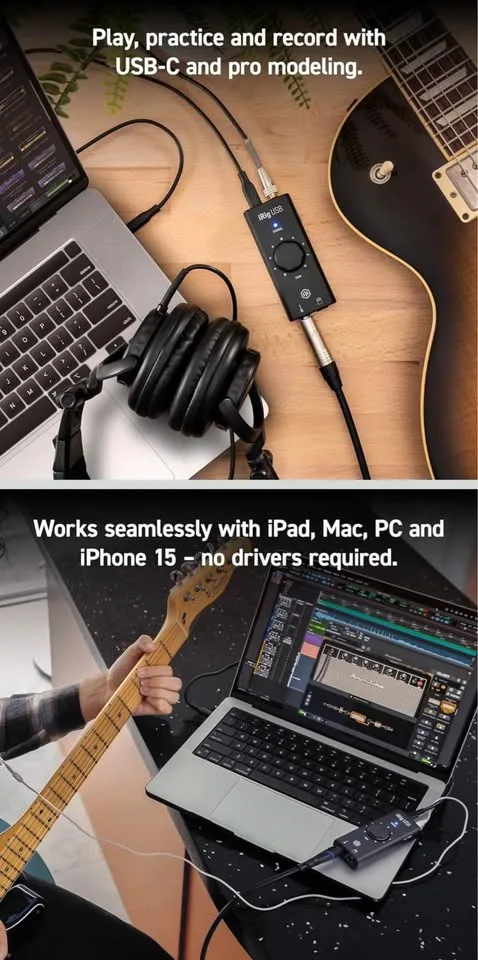 IK Multimedia iRig USB Guitar Audio Interface image indicator(3)