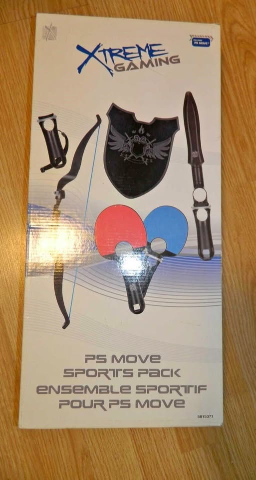🥕NEW XTREME GAMING PS MOVE SPORTS PACK ACCESSORIES
