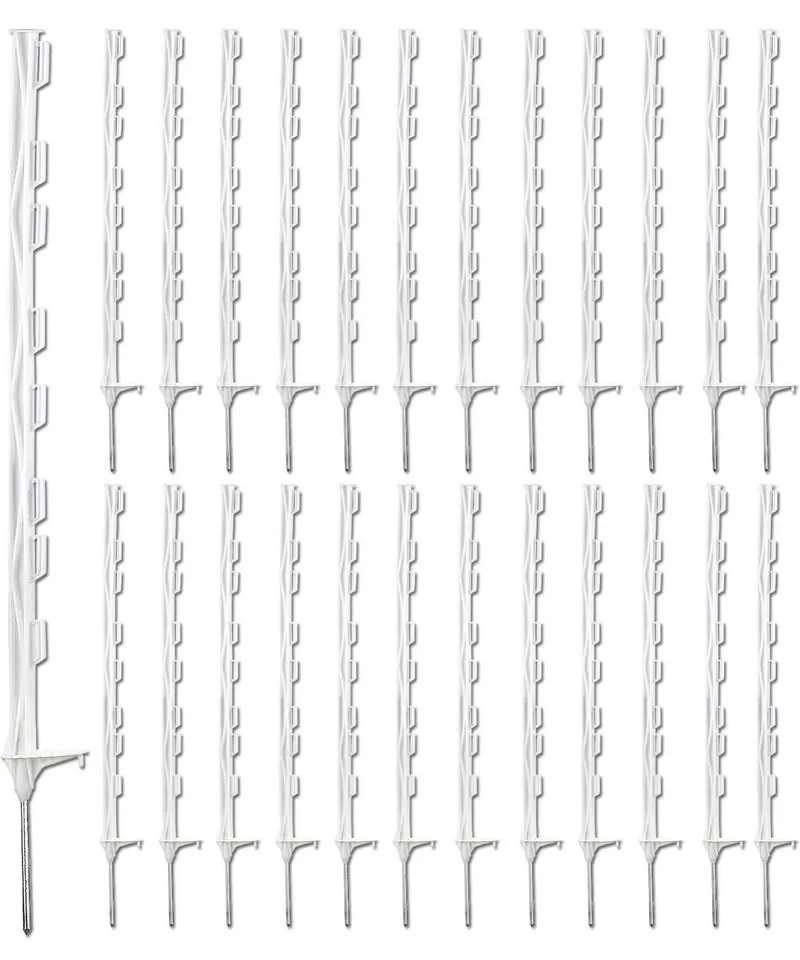Zoiut 50 Pack Fence Posts,48 Inch/4FT image indicator(2)