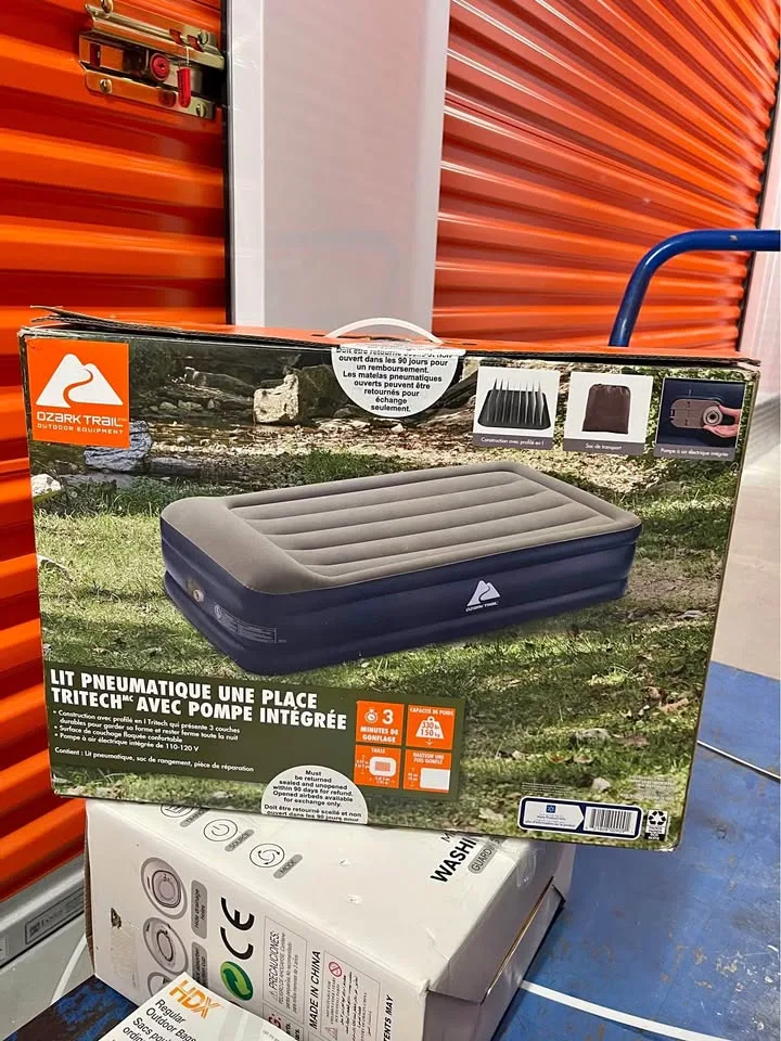 Ozark Trail Twin Airbed with Built in pump