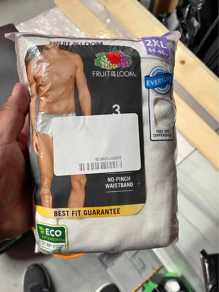 Mens Disposable 100% Cotton Underwear