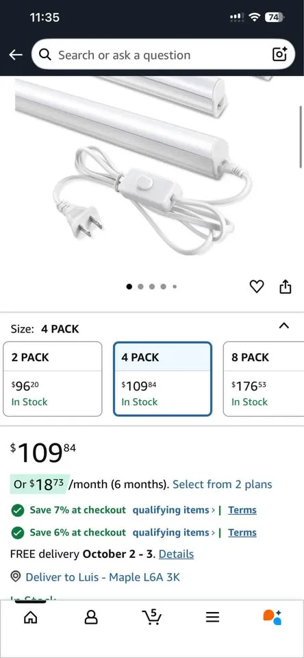 SUNLINKCO T5 LED Light image indicator(5)