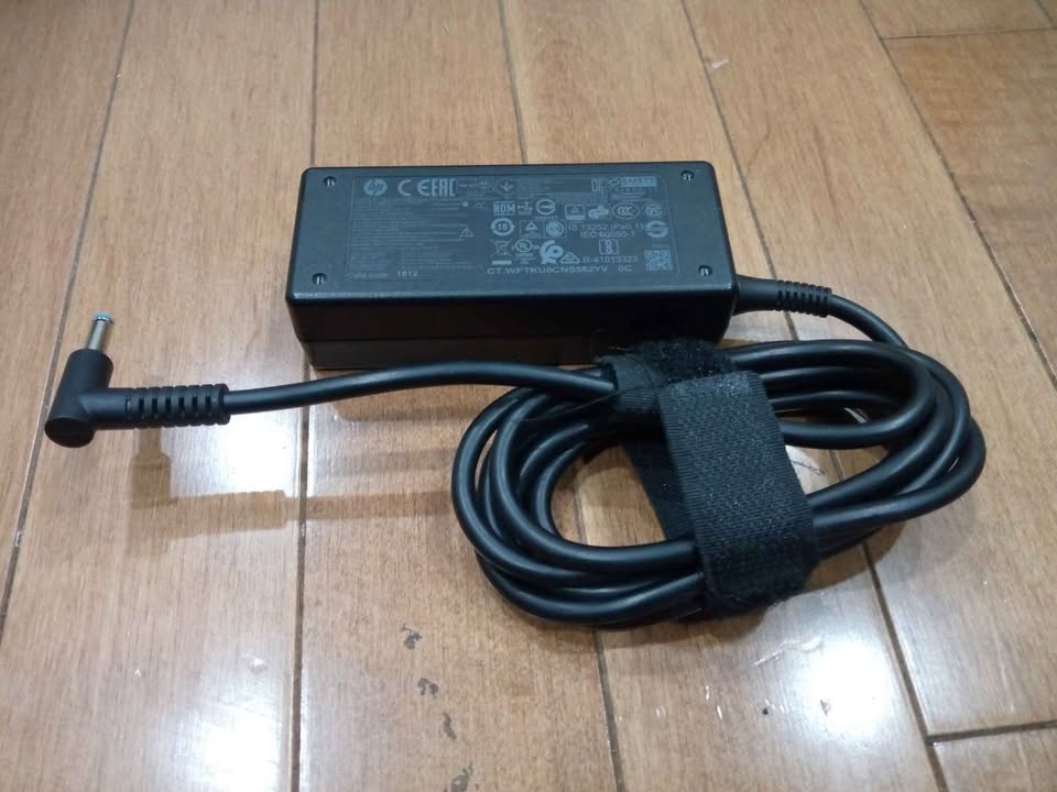 Laptop Charger HP Blue Pin adapter - photo 2