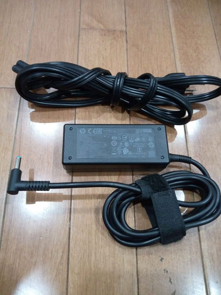 Laptop Charger HP Blue Pin adapter - photo 4