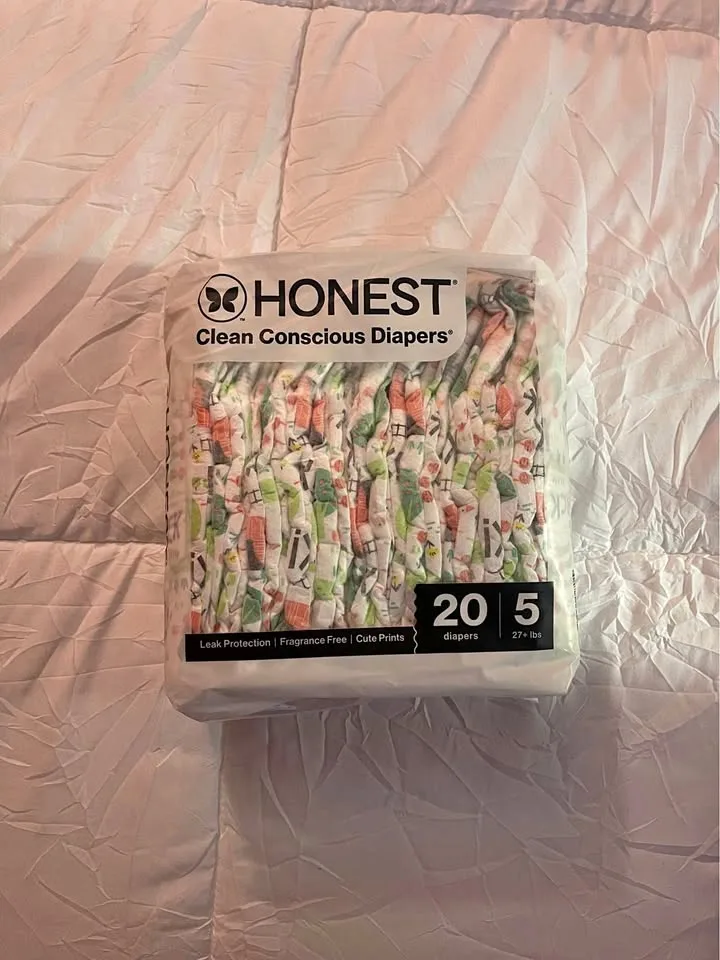 Honest Diapers Size 5,6