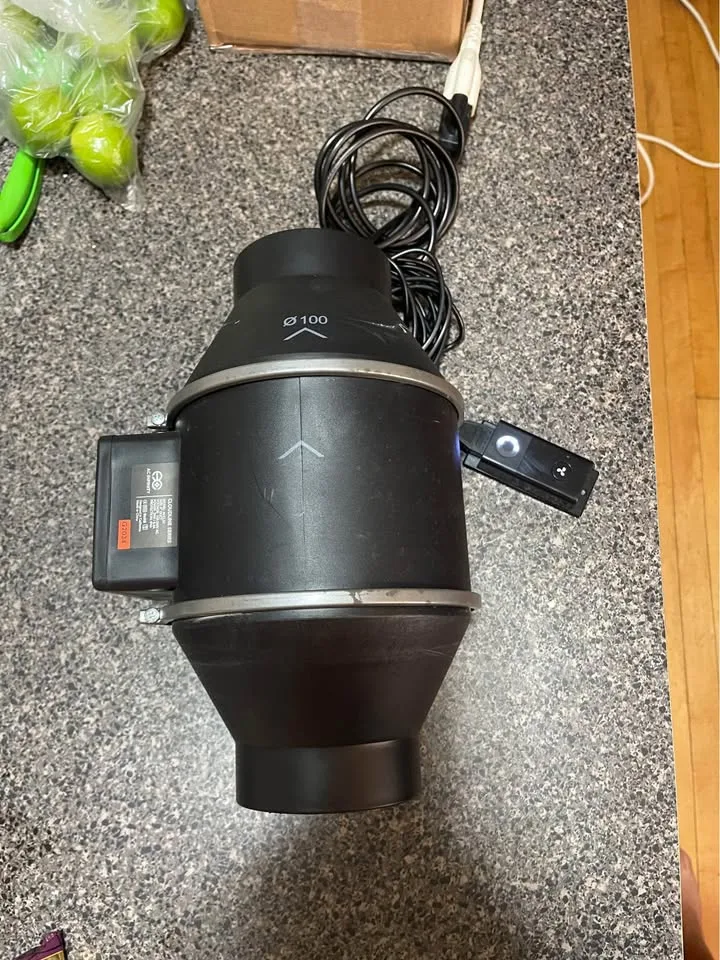 AC Infinity Cloudline Pro S6 - 6” inline fan for grow tent image indicator(2)