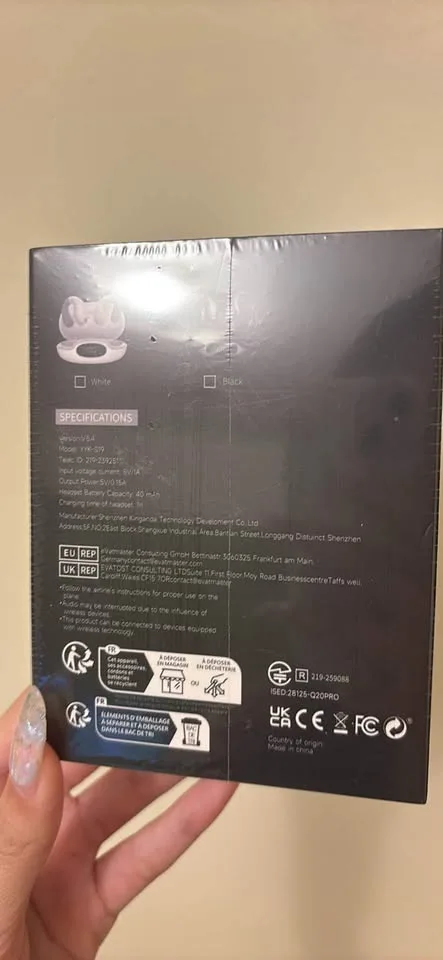 Bluetooth open-ear earbuds image indicator(2)