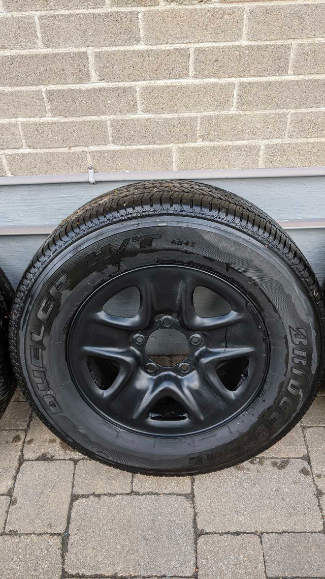 Toyota Tundra factory steel rims - photo 3