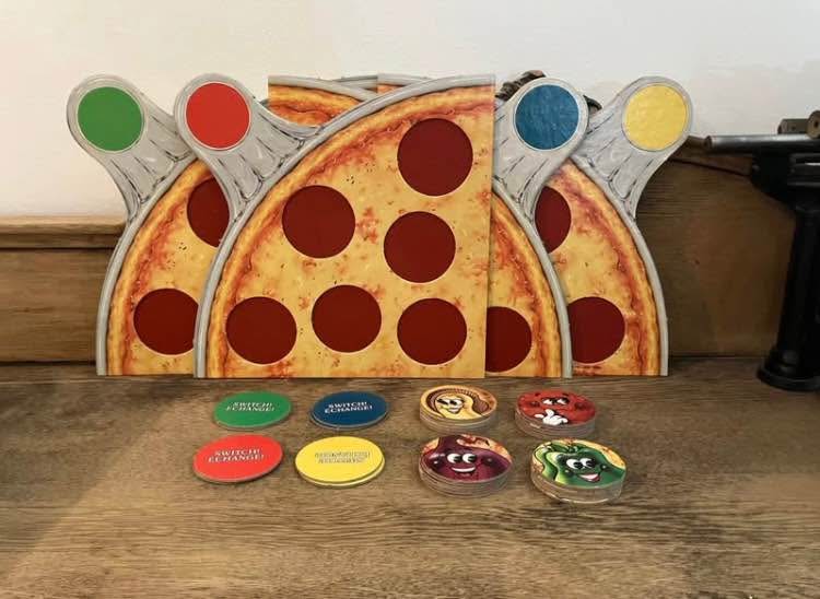 Pizza Party Board Game - 1987 Parker Brothers Complete Pieces - photo 3