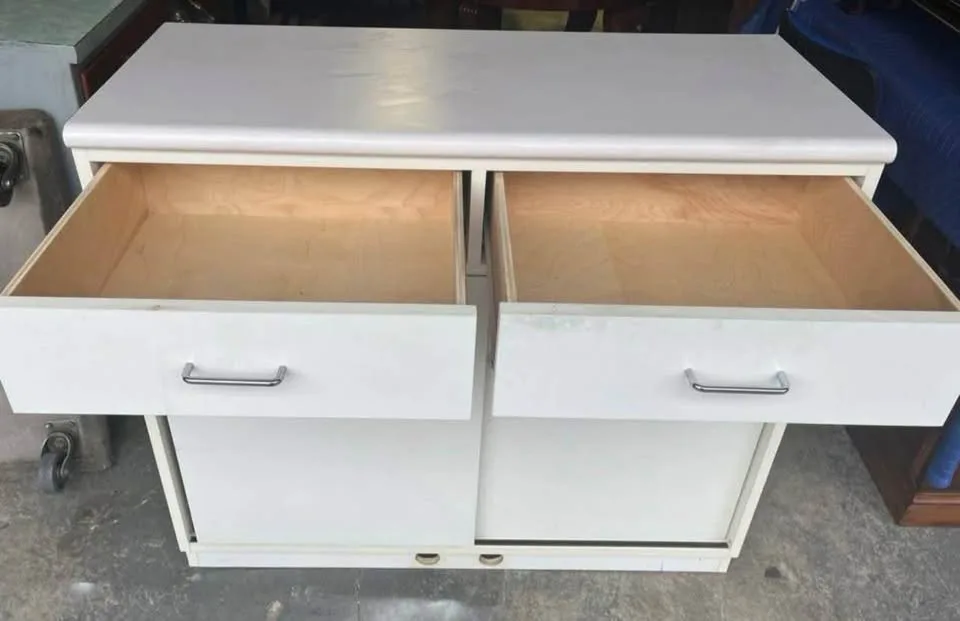 White Utility Cabinet image indicator(2)