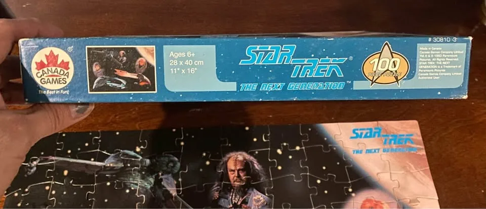 Vtg Star Trek Puzzle by Canada Games image indicator(2)