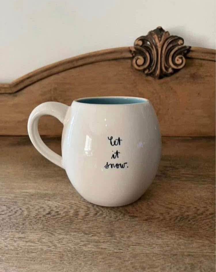 Rae Dunn Christmas Believe Snowman Double Sided Mug - photo 2