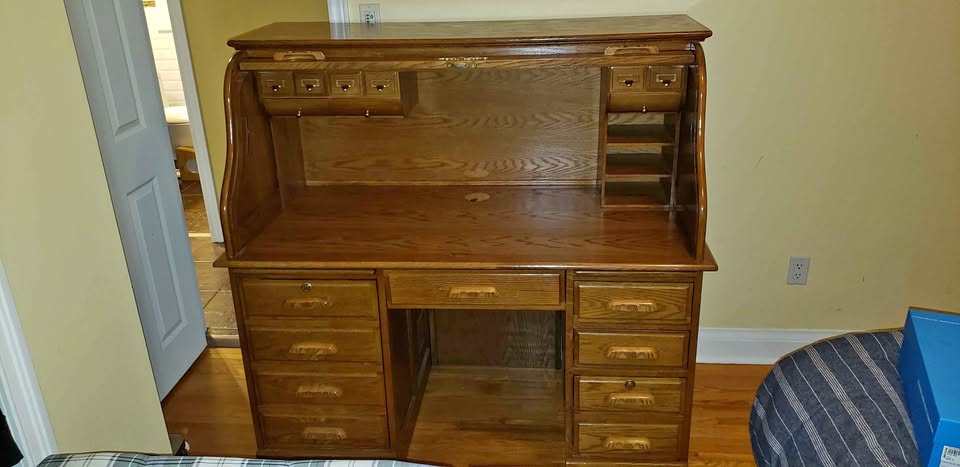 Roll Top E Desk