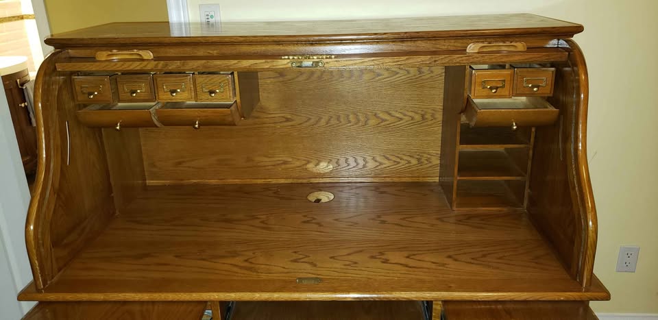 Roll Top E Desk - photo 4