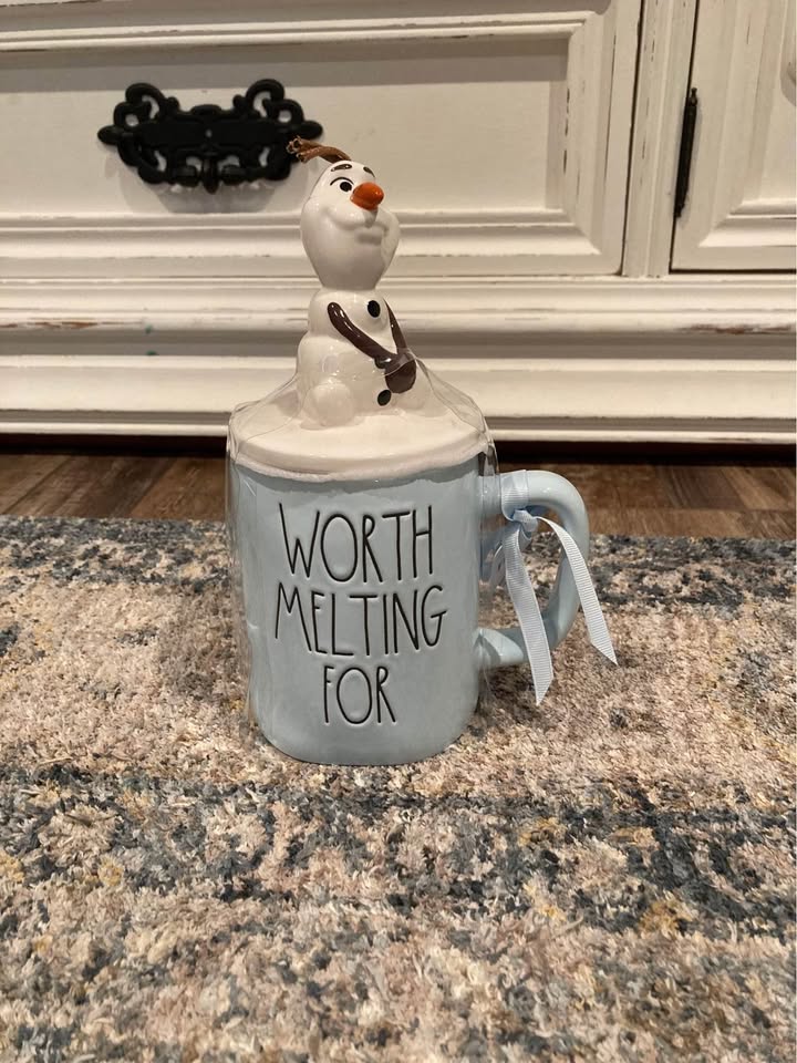Rae Dunn Disney Frozen Olaf Tooper Mug