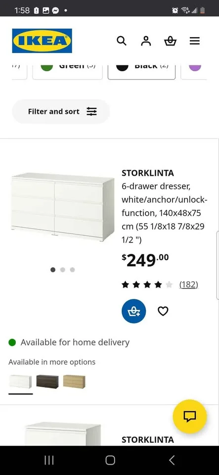 Ikea Dresser - Malm image indicator(7)