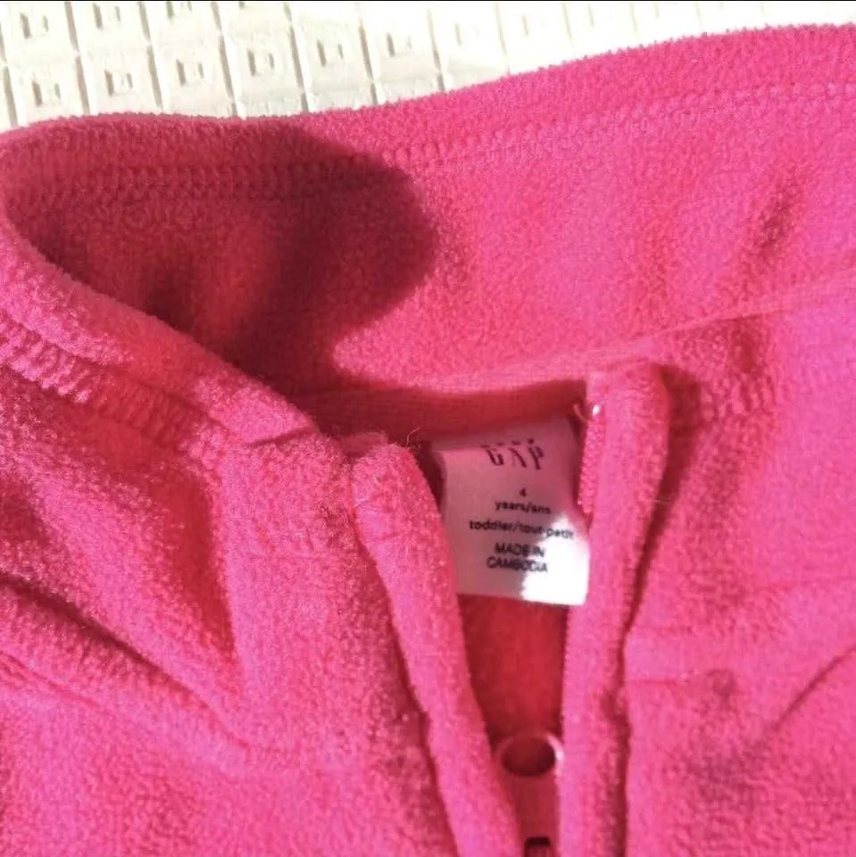 EUC Fleece Gap Sweater - 4T image indicator(3)