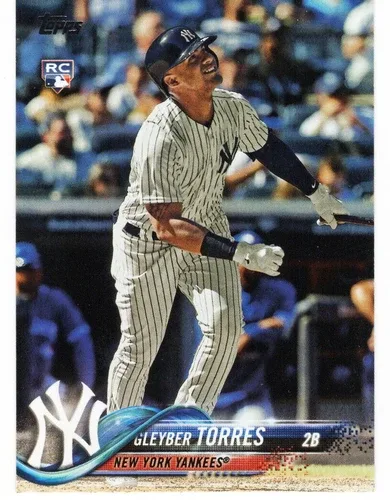 Gleyber Torres 2018 Topps Update Rookie Card thumbnail