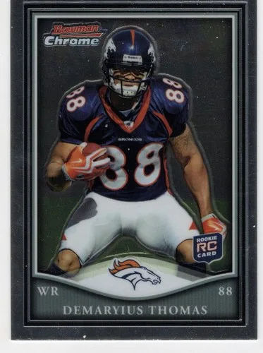 Demaryius Thomas Rookie RC #TC-9 Broncos 2010 Bowman thumbnail