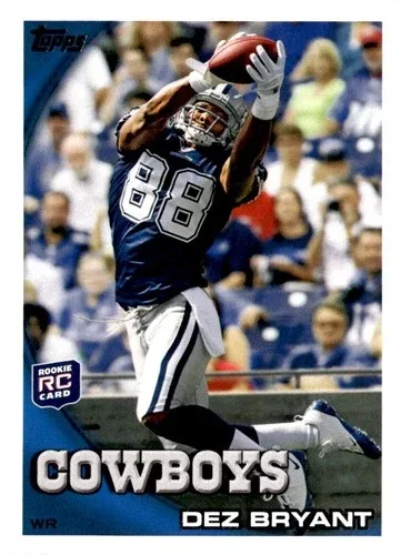 2010 Topps Dez Bryant #425 Rookie RC thumbnail