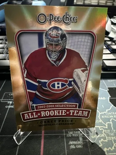 2008 O-PEE-CHEE “ALL ROOKIE TEAM” CAREY PRICE ART-CP thumbnail