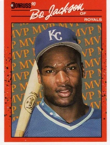1990 Donruss - Bonus Mvp Bo Jackson #BC-1 Royals thumbnail