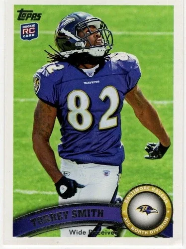 2011 Topps - Torrey Smith #274 (RC) thumbnail