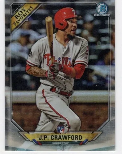 2018 Bowman ROY Favorites J.P. Crawford #ROYF-JC - Phillies thumbnail