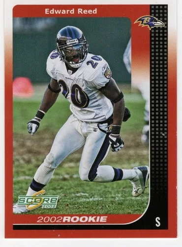 2012 Score Ed Edward Reed Ravens #324 NFL thumbnail